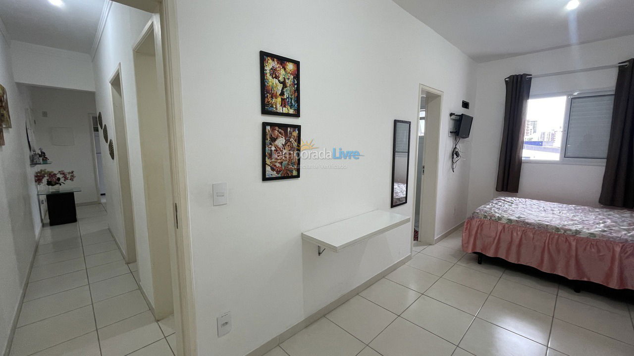 Apartment for vacation rental in Praia Grande (Aviação)