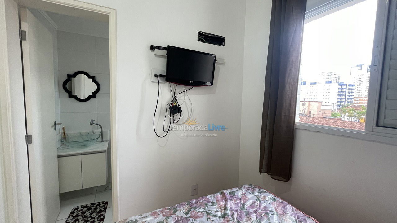 Apartment for vacation rental in Praia Grande (Aviação)