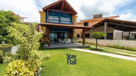 Casa 4QTS Beira-Mar em Tamandaré - Pé na areia com Churrasqueira -...