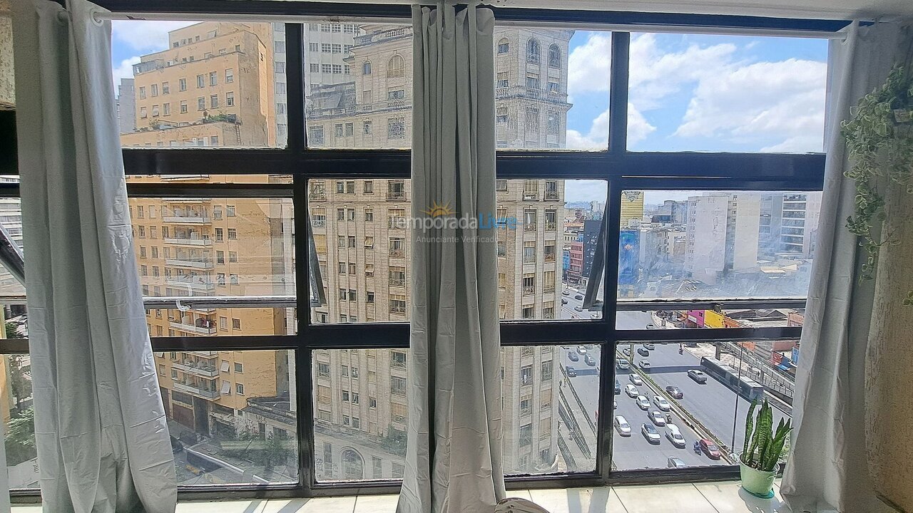 Apartamento para aluguel de temporada em São Paulo (Centro Histórico de São Paulo)