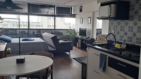 Loft aconchegante e funcional no Mirante do Vale