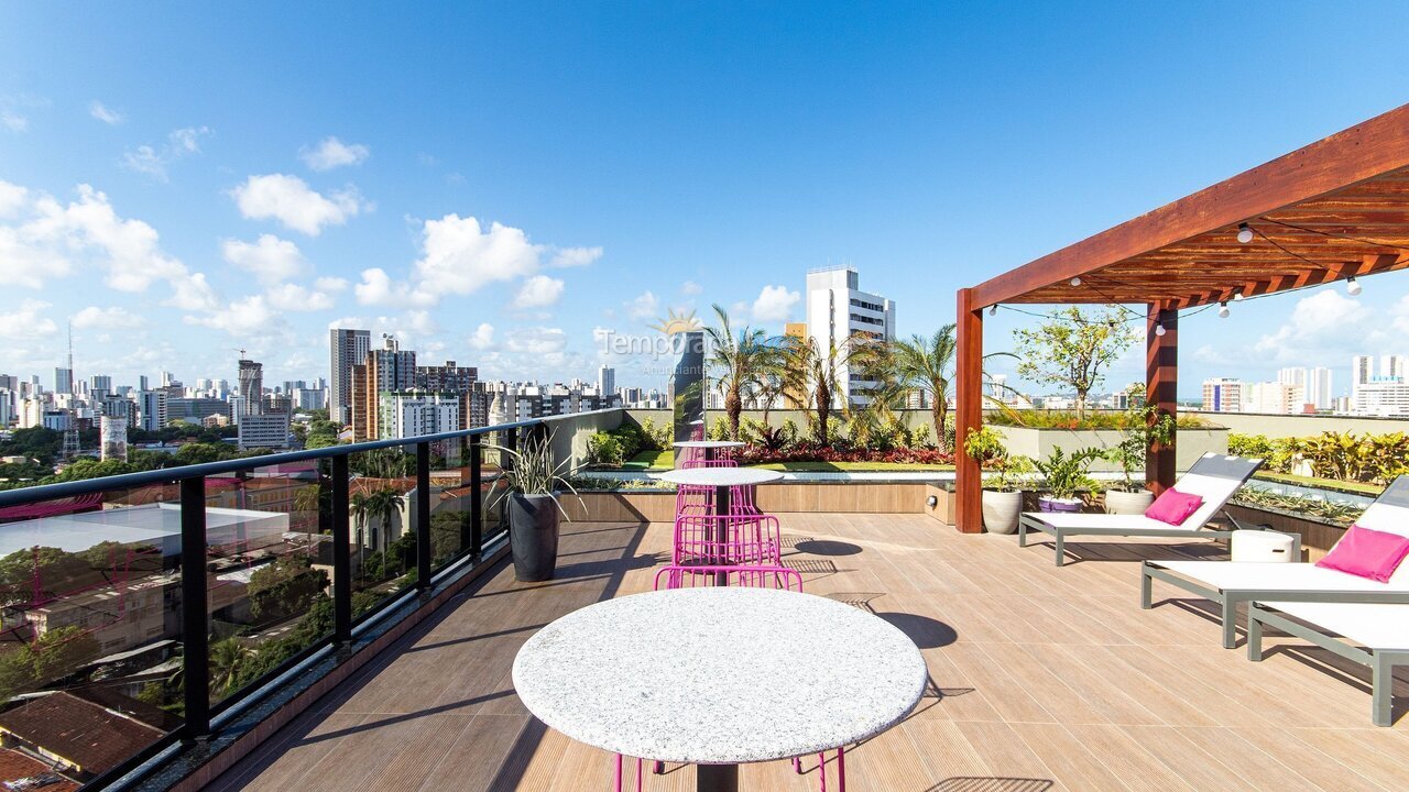 Apartamento para aluguel de temporada em Recife (Pe Ilha do Leite)