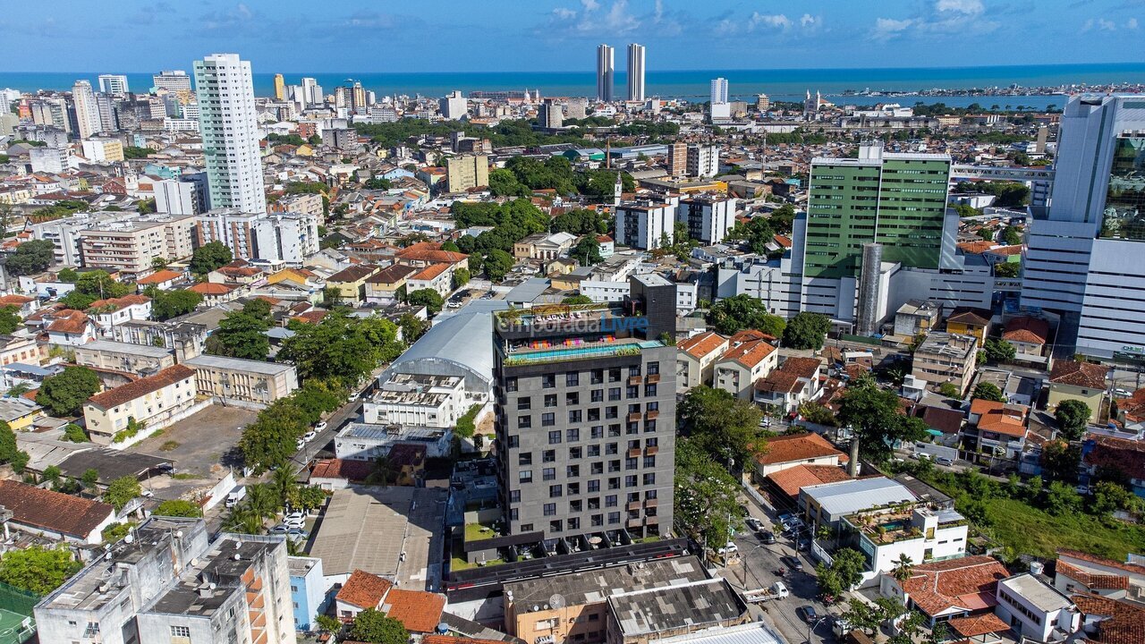 Apartamento para aluguel de temporada em Recife (Pe Ilha do Leite)