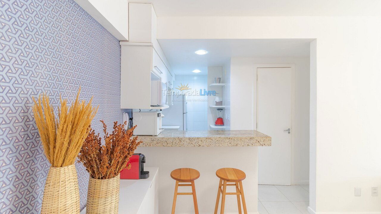 Apartamento para aluguel de temporada em Salvador (Rio Vermelho)