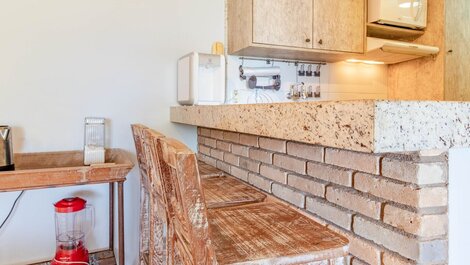 Excelente Habitación y Salón Pé na Areia