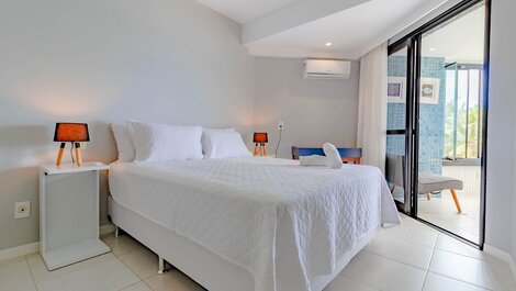 Excelente Habitación y Salón Pé na Areia