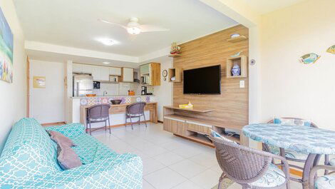 Apt 2 Bedrooms, Pé na Areia