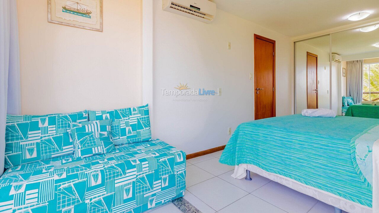 Apartment for vacation rental in Camaçari (Praia de Guarajuba)