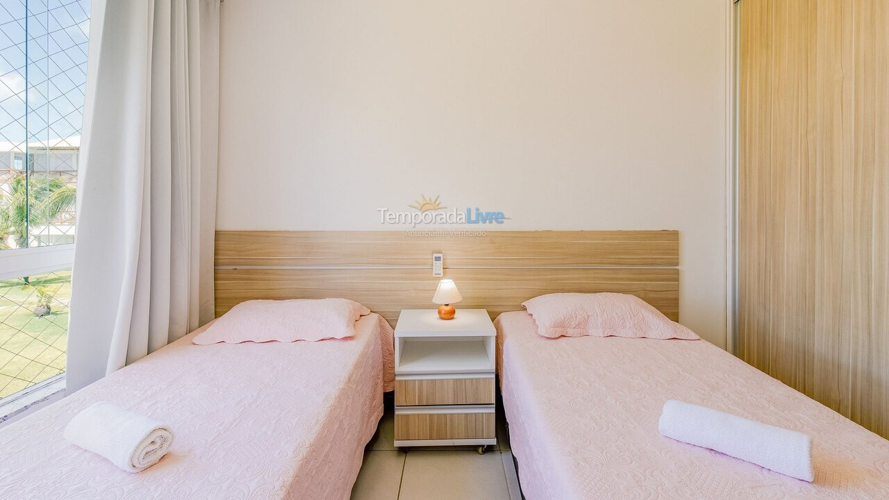 Apartment for vacation rental in Camaçari (Praia de Guarajuba)
