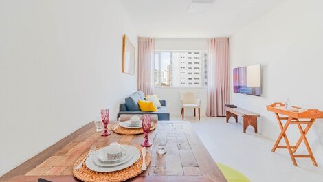 Apartamento de 2 dormitorios a 200 m de la playa de Porto Barra