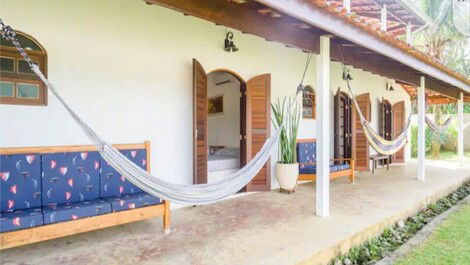 ACONCHEGANTE CASA ESTILO CHACARA COM PISCINA JACUZI UBATUBA