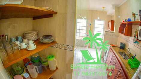 Apartment with private barbecue, with swimming pool, Itaguá-ubatuba