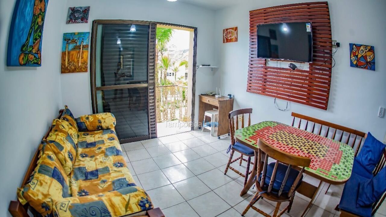 Apartamento para aluguel de temporada em Ubatuba (Toninhas)