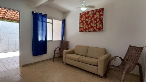 House 2/4 with air in Stella Maris, 8 km from the airport and 1 km from the beach