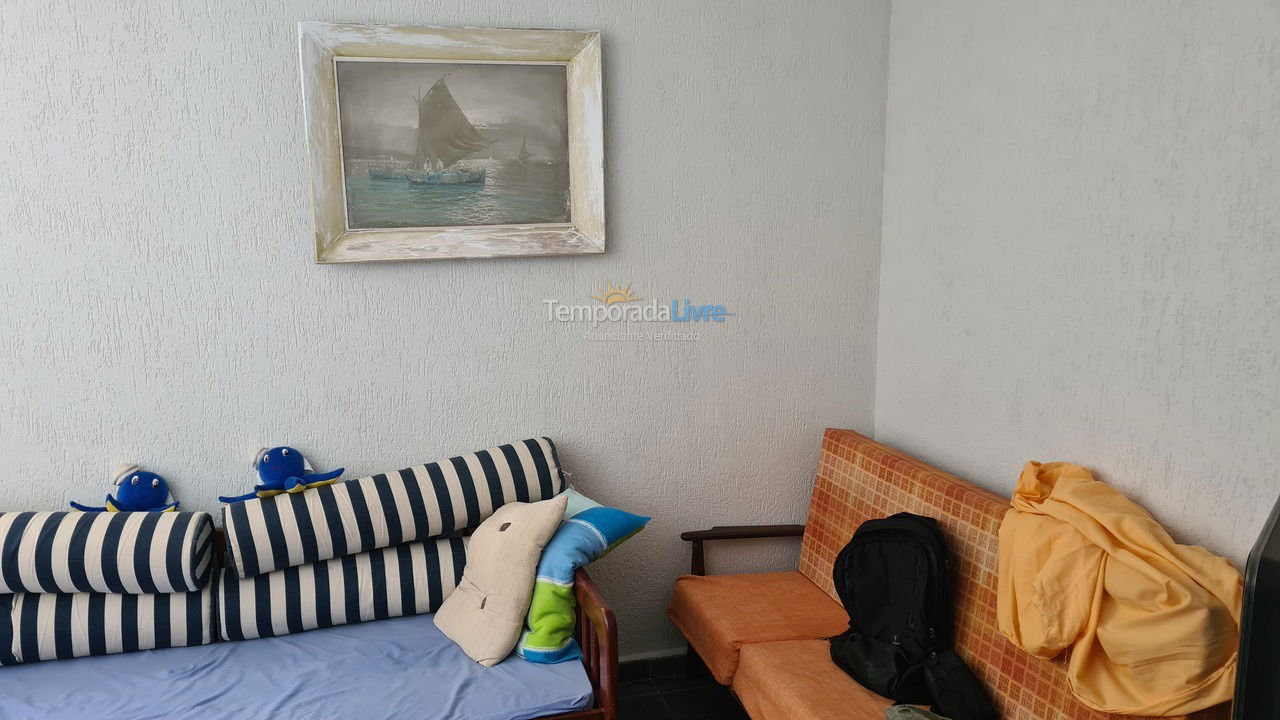 Apartamento para aluguel de temporada em São Vicente (Praia do Itararé)