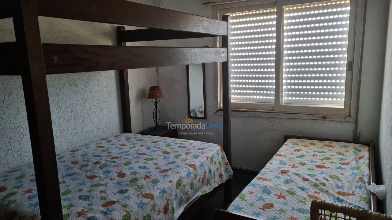 Apartamento para aluguel de temporada em São Vicente (Praia do Itararé)