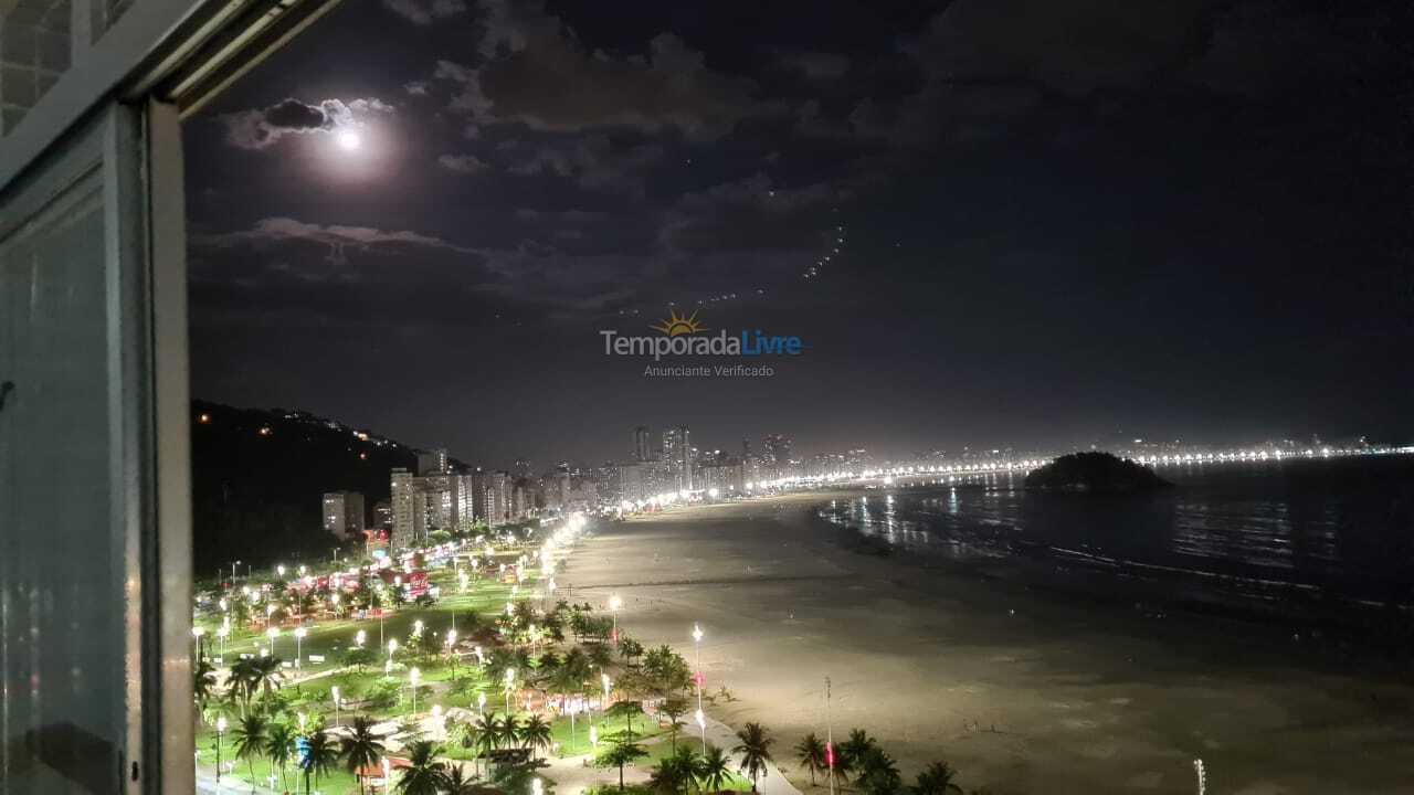 Apartamento para aluguel de temporada em São Vicente (Praia do Itararé)