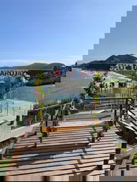 Apartamento praia pé na areia tombo