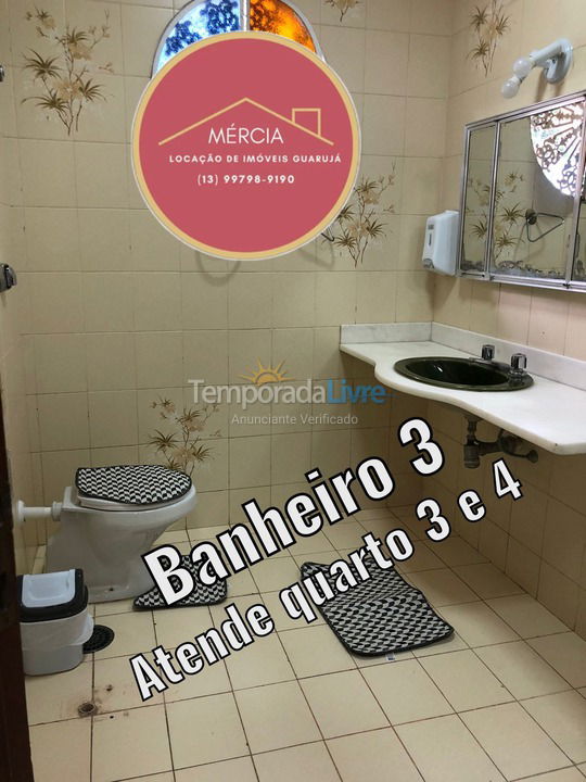 Casa para aluguel de temporada em Guarujá (Pitangueiras)