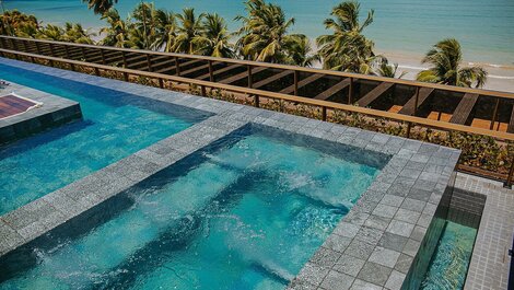 Apartamento Beira Mar en la Playa de Cabo Branco por Carpediem