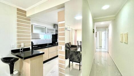 Lindo apartamento 2 suítes aluguel temporada Meia Praia!