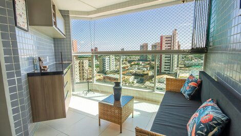 Elegante Piso con Vista Panorámica Frontal al Mar - Praia da Atalaia