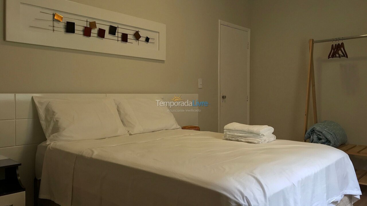 Apartment for vacation rental in São Vicente (Itararé)