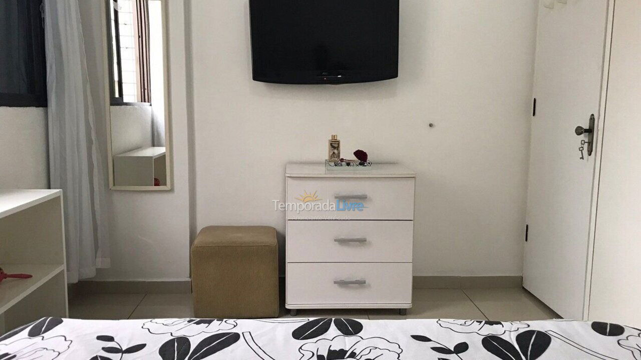 Apartment for vacation rental in Santos (José Menino)