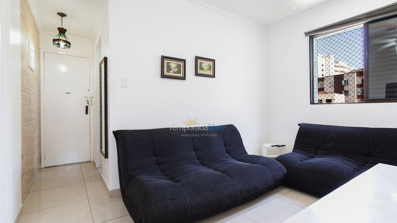 Apartment for vacation rental in Santos (José Menino)