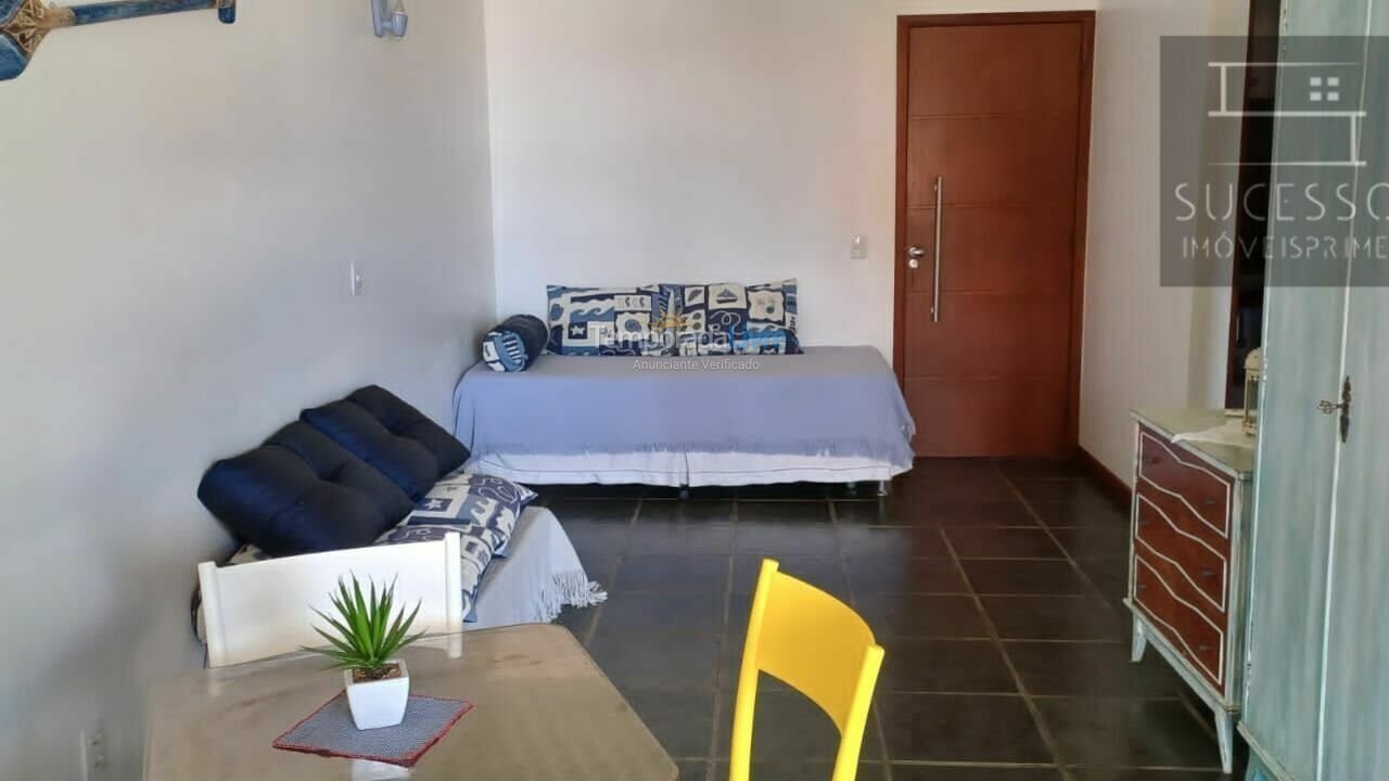 Apartamento para aluguel de temporada em Armação dos Búzios (Geribá)