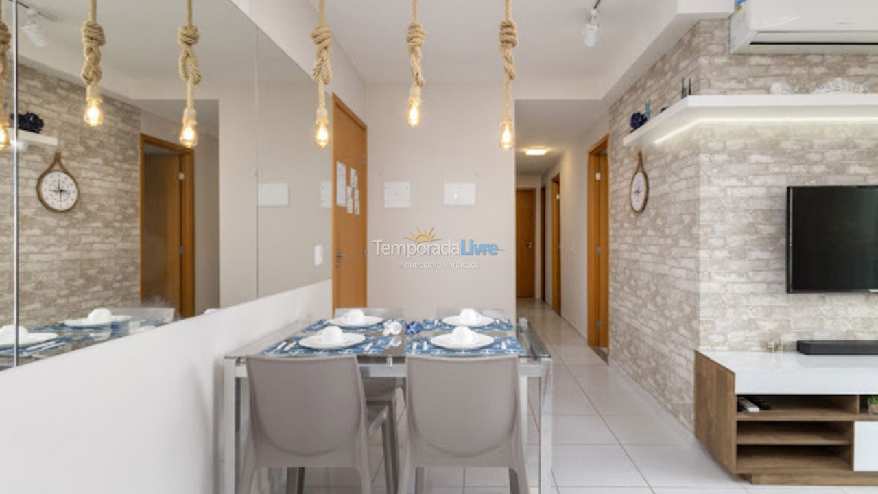 Apartamento para aluguel de temporada em Ipojuca (Praia de Muro Alto)