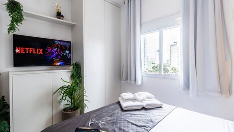 3 Dormitorios en Pinheiros | moderno | Piscinas | Academia