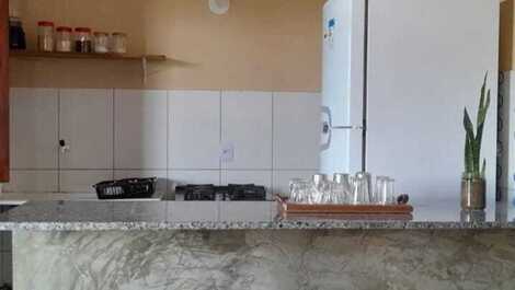 Apartamentos completos pé na areia