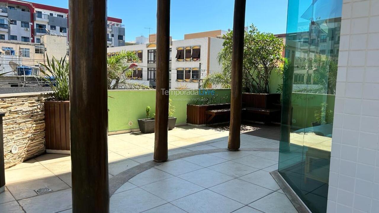 Apartamento para aluguel de temporada em Cabo Frio (Praia do Forte)