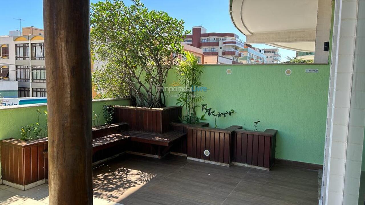 Apartamento para aluguel de temporada em Cabo Frio (Praia do Forte)