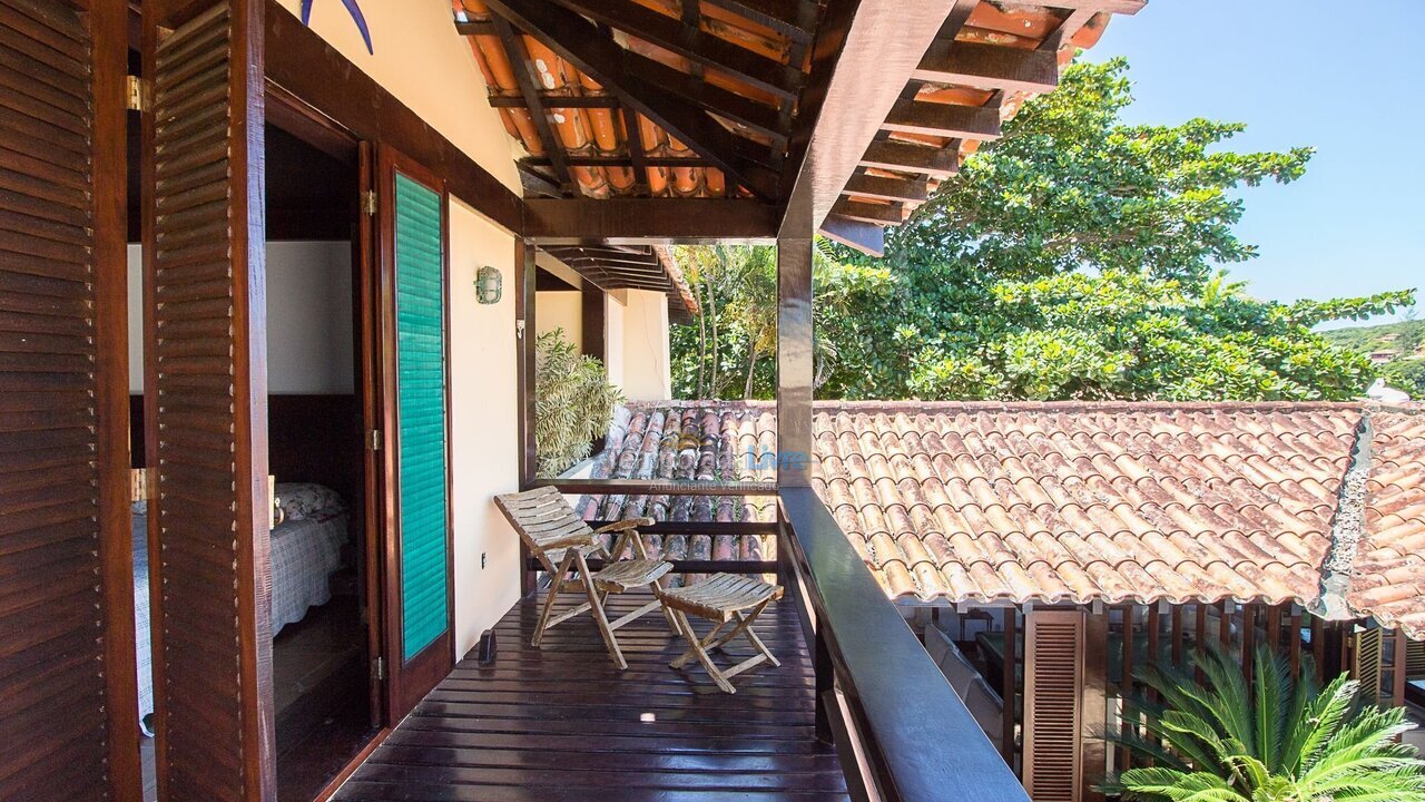 Casa para alquiler de vacaciones em Armação dos Búzios (Praia da Ferradura)