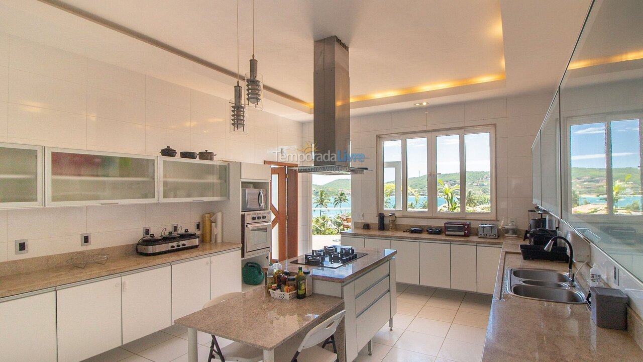 Casa para alquiler de vacaciones em Armação dos Búzios (Praia da Ferradura)