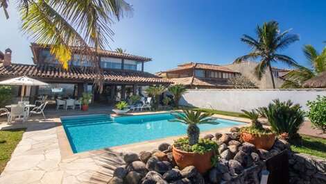 Paraíso Pé na Areia de Geribá com Cinco Suítes Por Luxury Rentals
