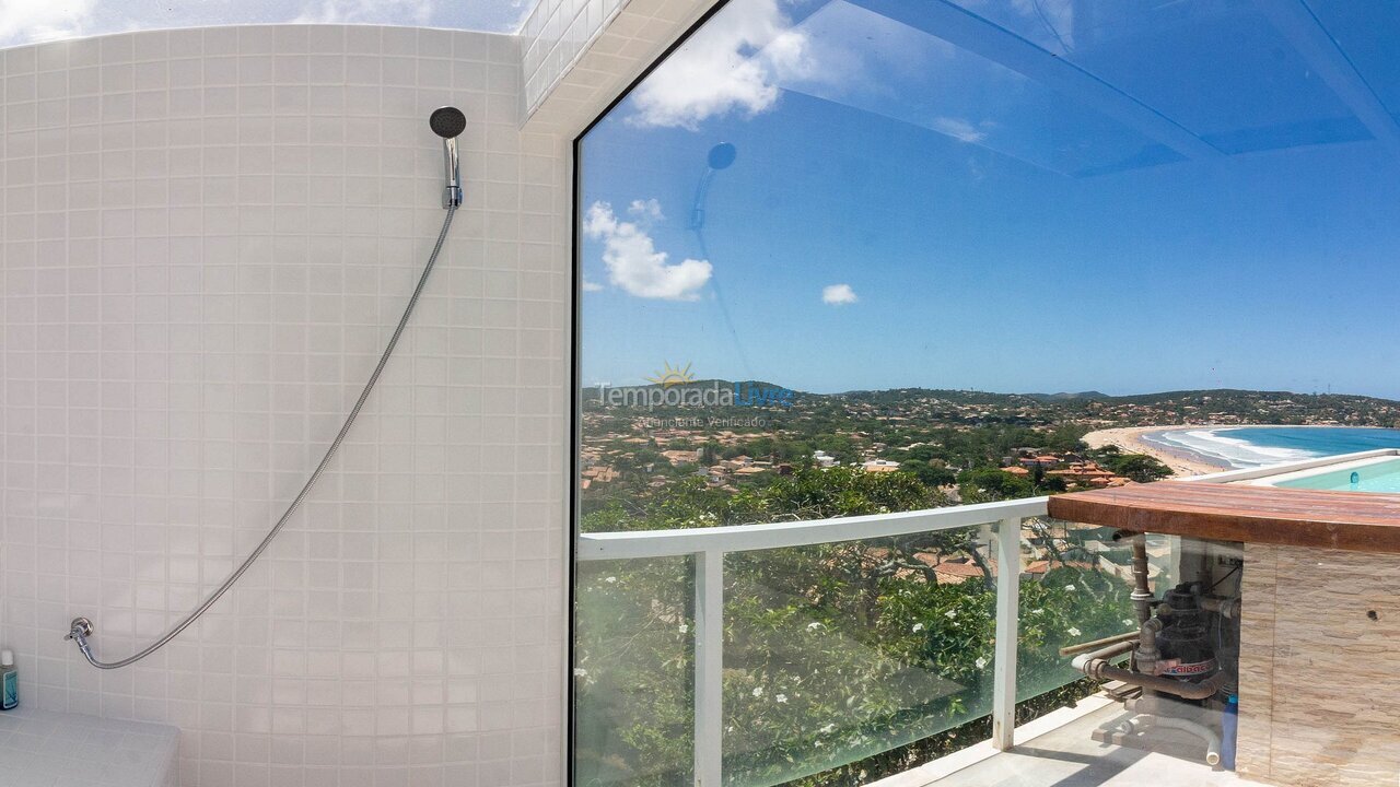 House for vacation rental in Armação dos Búzios (Geribá)