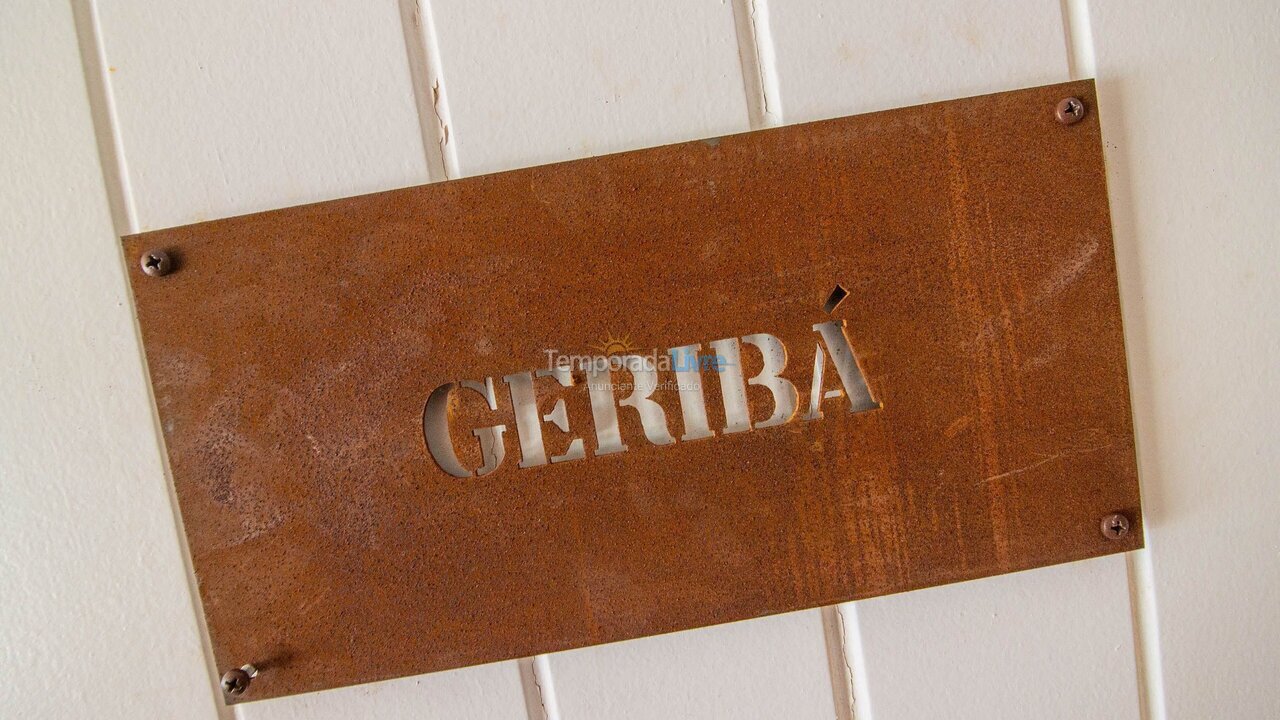 House for vacation rental in Armação dos Búzios (Geribá)