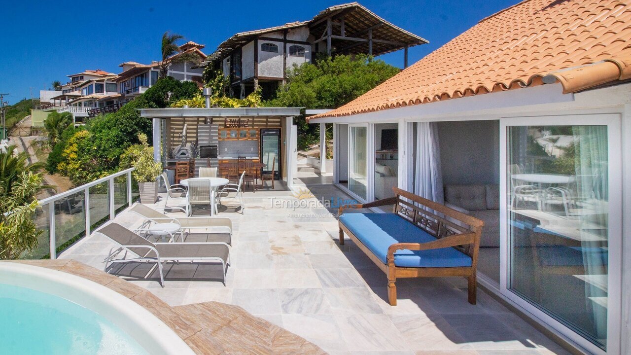 House for vacation rental in Armação dos Búzios (Geribá)