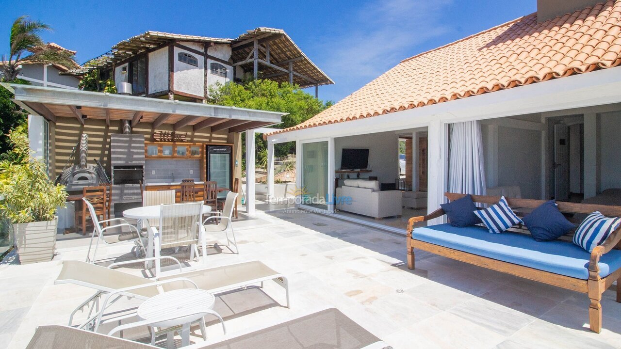 House for vacation rental in Armação dos Búzios (Geribá)