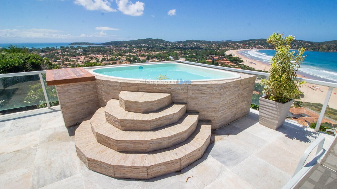 House for vacation rental in Armação dos Búzios (Geribá)