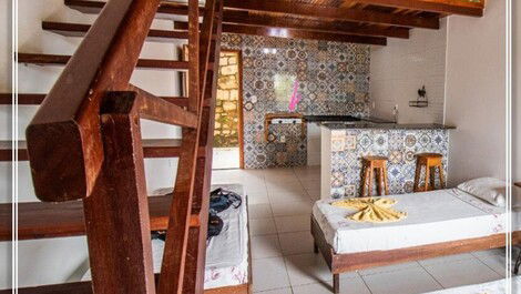 Rent Chalet with mezzanine in Lençóis