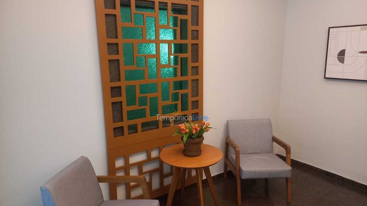 Apartment for vacation rental in Santos (Boqueirão)
