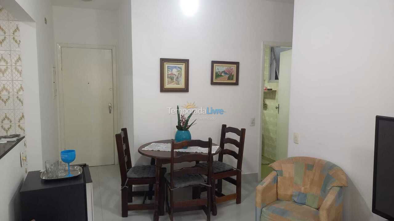 Apartment for vacation rental in Santos (Boqueirão)