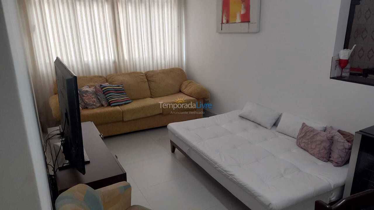 Apartment for vacation rental in Santos (Boqueirão)