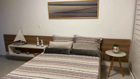 Apartamento alto padrão, frente ao mar! Reserva DNA, Praia Grande