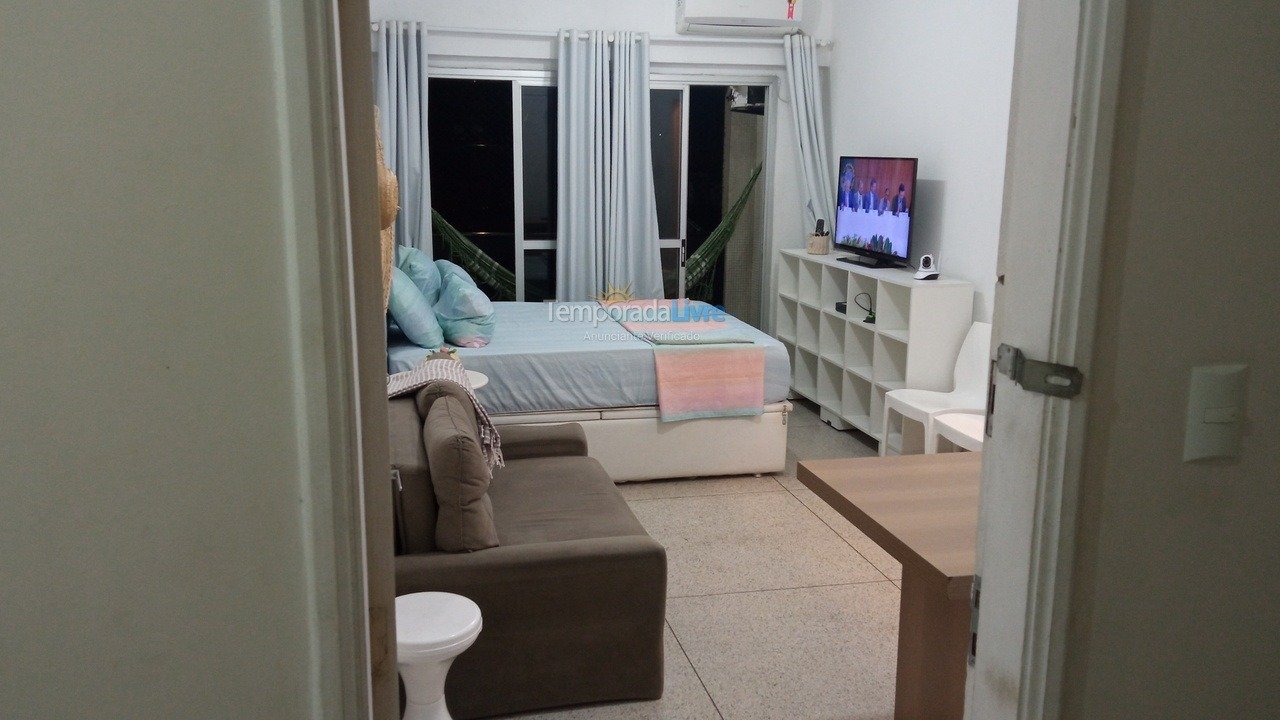 Apartment for vacation rental in São Vicente (Gonzaguinha)