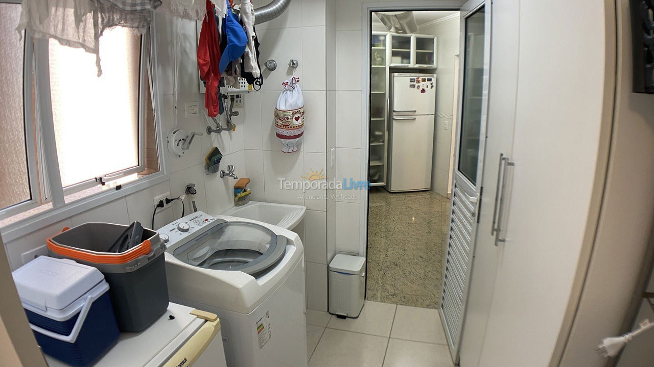 Apartamento para aluguel de temporada em Bertioga (Riviera de São Lourenço)